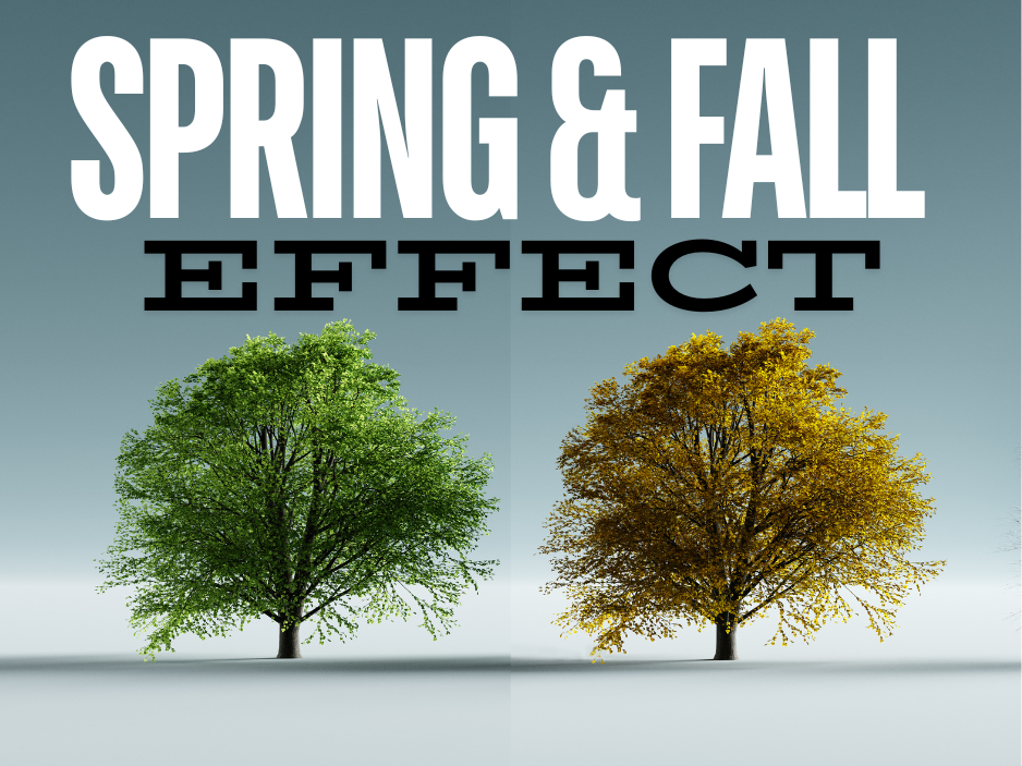 The Spring/Fall Effect of Radiant Barrier