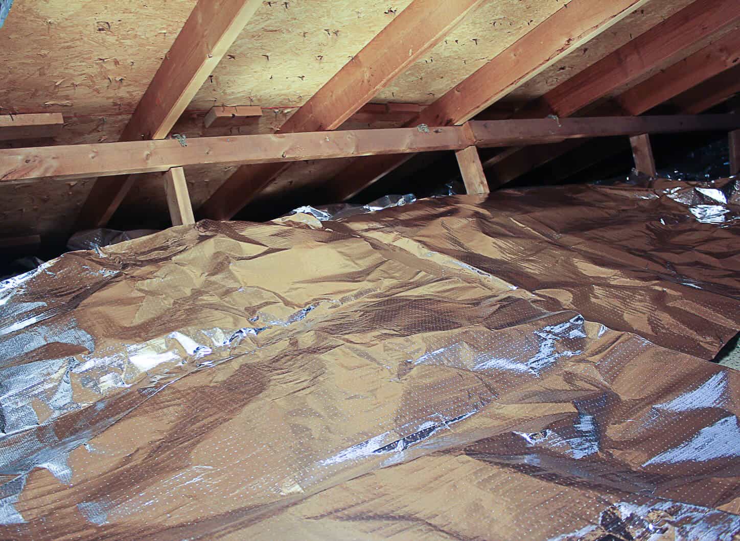 attic radiant barrier insulation
