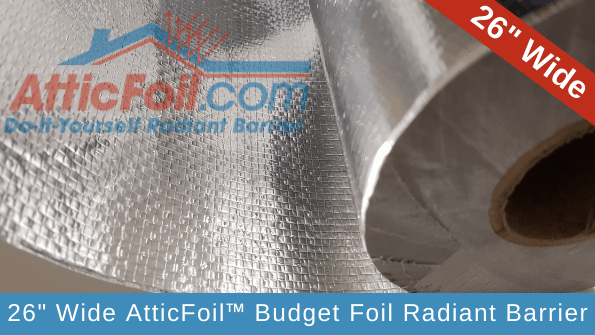AtticFoil Clearance Radiant Barrier 26 Wide
