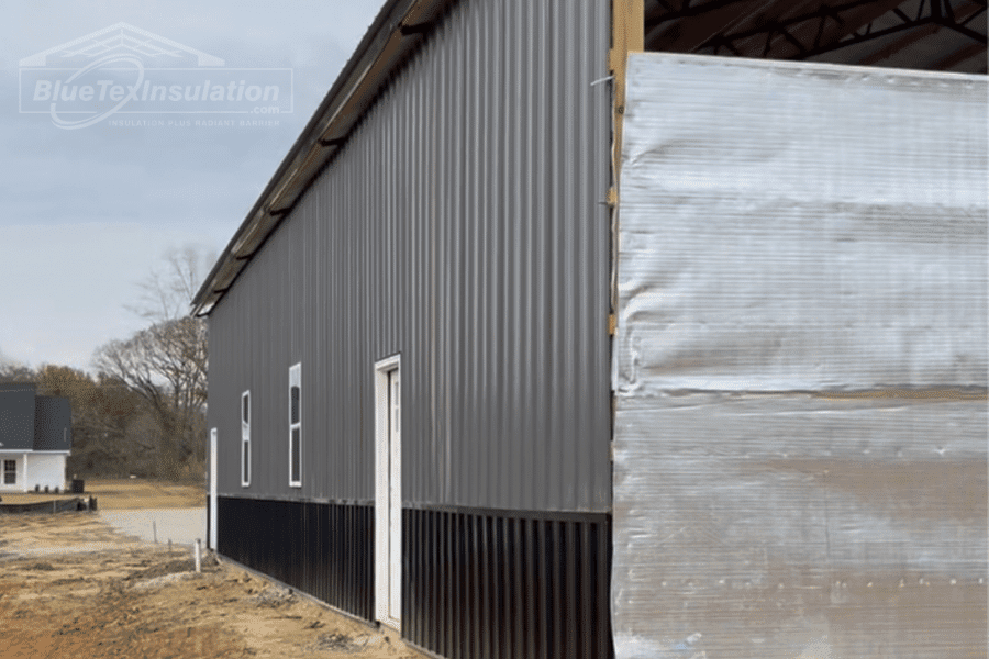 Metal Building Insulation - How To Insulate Existing Wood-Framed/Pole –  BlueTex Insulation